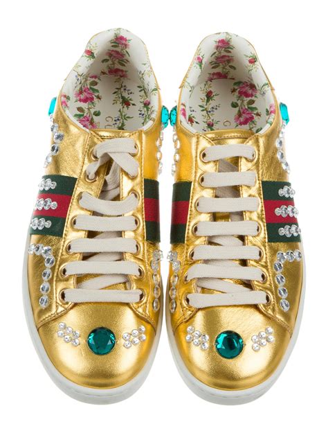 gucci gara sneaker|Gucci jeweled sneakers price.